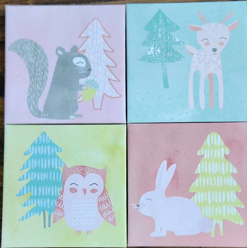 Animal canvas art